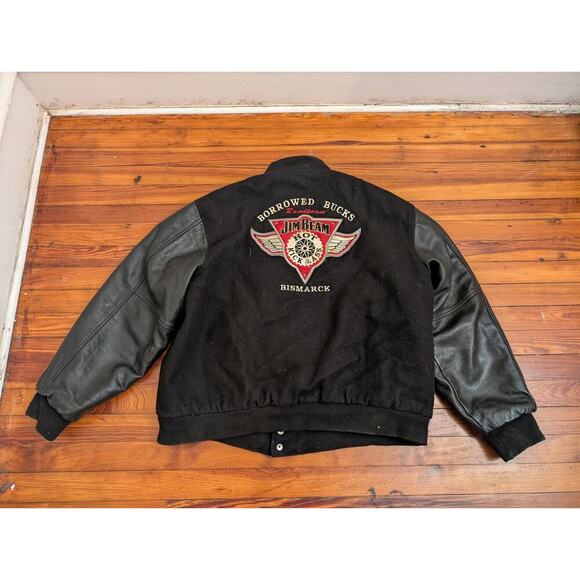 Jim Beam Y2K The Game Mens 2XL Varsity Jacket - Picture 4 of 10